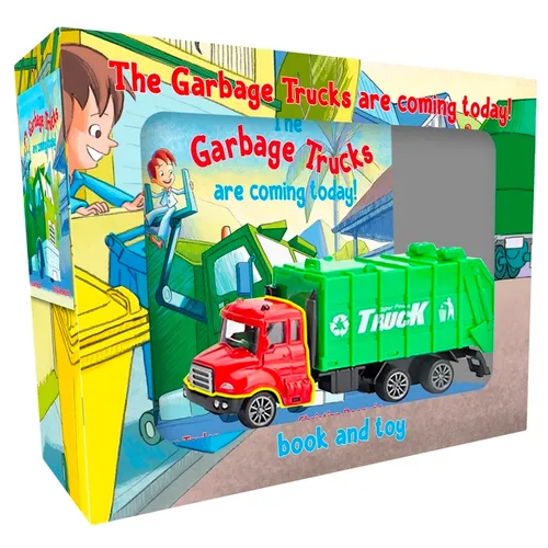 Garbage Trucks Are Coming Gift Set: Book and Toy Truck