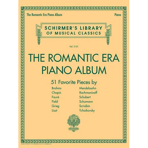The Romantic Era Piano Album: Schirmer's Library of Musical Classics Volume 2121