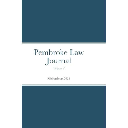 Pembroke Law Journal