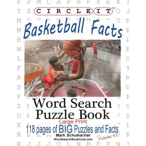 Circle It, Basketball Facts, Word Search, Puzzle Book