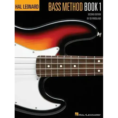 Hal Leonard Bass Method Book 1 - Electric Bass Instruction for Beginners 2nd Edition Songs Rif