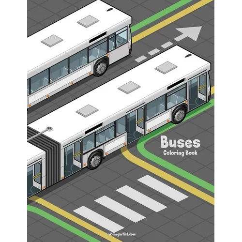 Buses Coloring Book