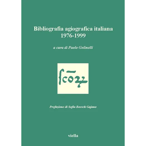 Bibliografia Agiografica Italiana 1976-1999