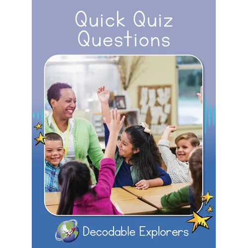 Quick Quiz Questions: Skills Set 5