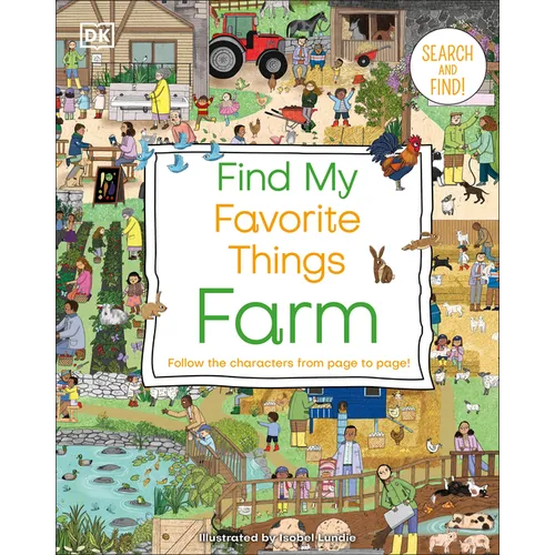 Find My Favorite Things Farm: Follow the Characters from Page to Page