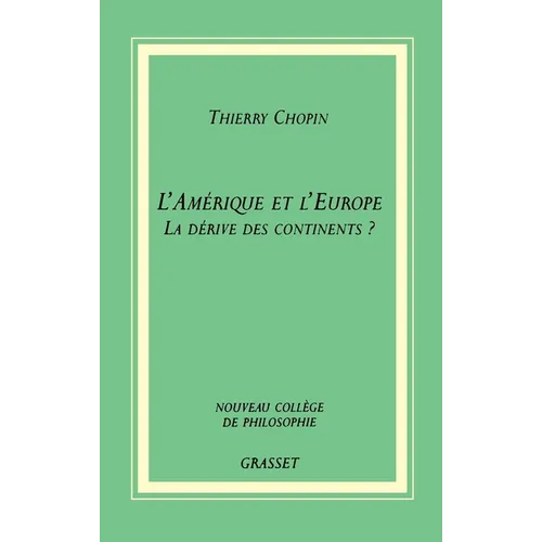 L'Amérique et l'Europe