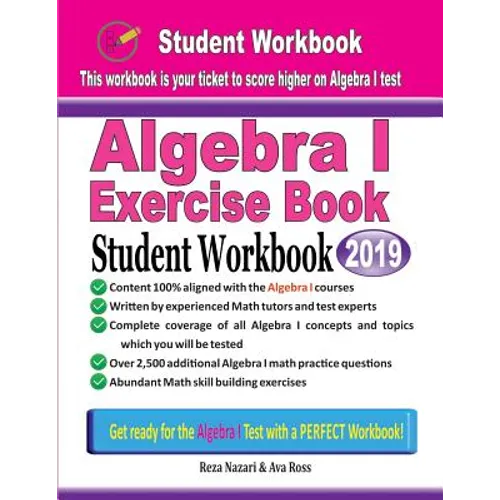 Algebra I Exercise Book: Student Workbook