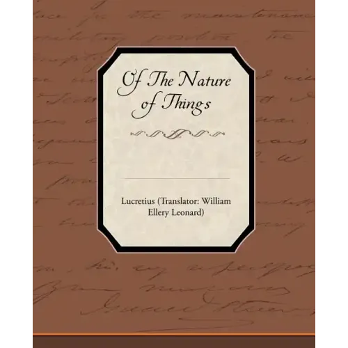 Of The Nature of Things