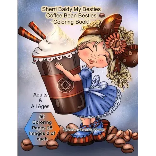 Sherri Baldy My Besties Coffee Bean Besties Coloring Book
