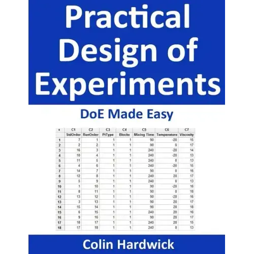 Practical Design of Experiments: DoE Made Easy!