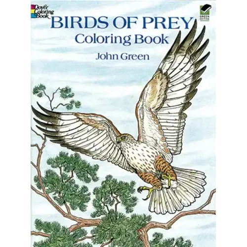 Birds of Prey Coloring Book