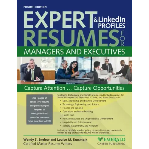 Expert Resumes and Linkedin Profiles for Managers & Executives