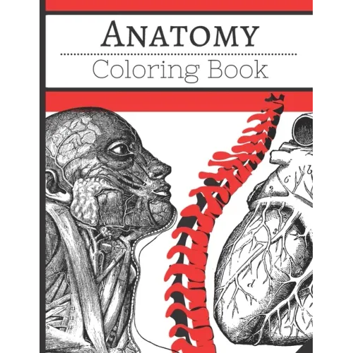 human anatomy coloring book: Anatomy Coloring book for Kids and adults Human Body Parts