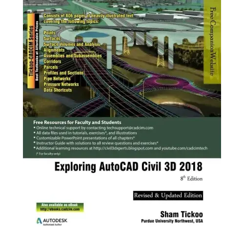 Exploring AutoCAD Civil 3D 2018