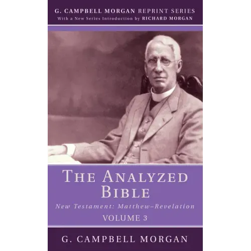 The Analyzed Bible, Volume 3