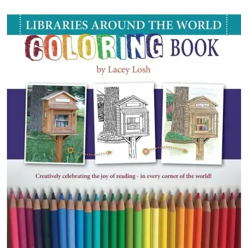 Libraries Around the World Coloring Book