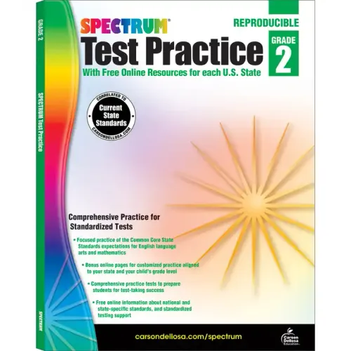 Spectrum Test Practice, Grade 2: Volume 62