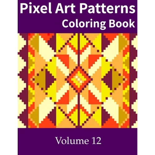 Pixel Art Patterns Coloring Book 12