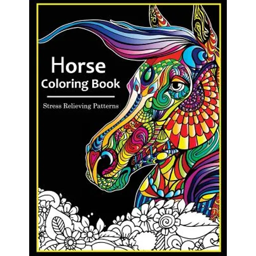 Horse Coloring books for adults