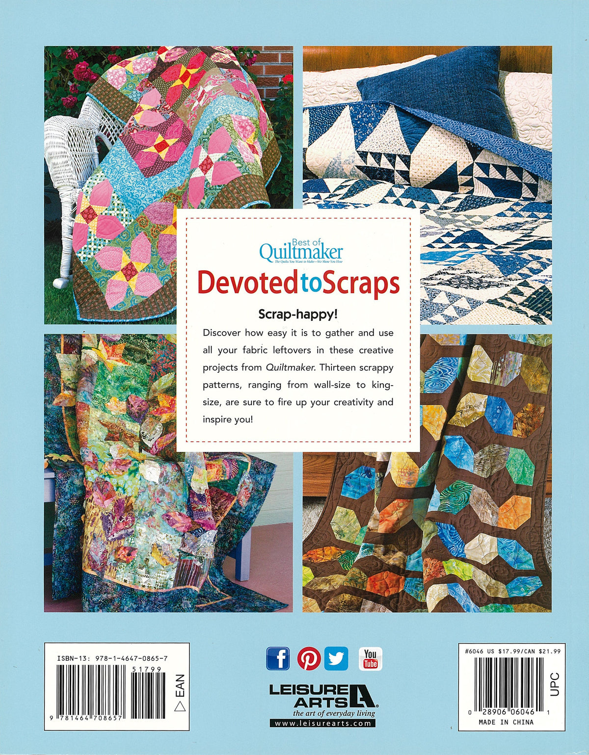 Devoted to Scraps—Best of Quiltmaker Book