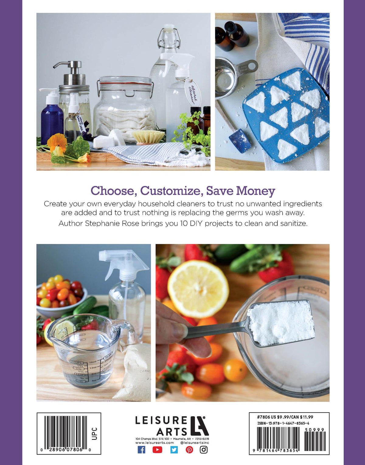 Handmade Soaps, Sanitizers, & Cleaners Book