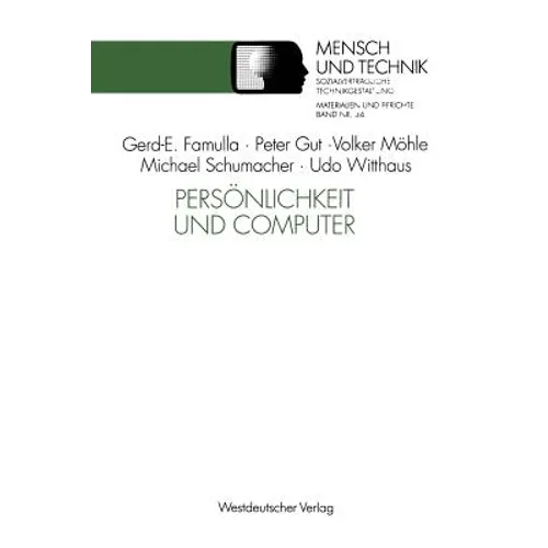 Persönlichkeit Und Computer