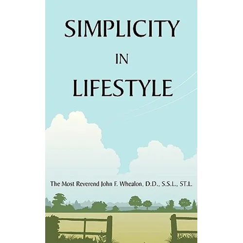 Simplicity in Lifestyle