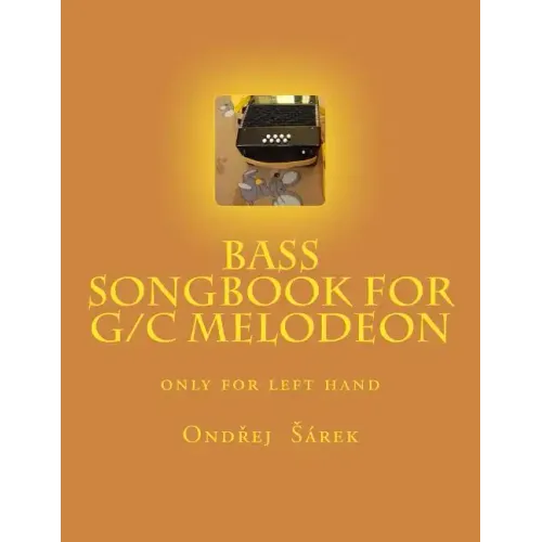 Bass songbook for G/C melodeon: only for left hand