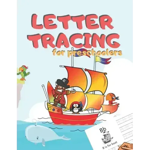 Letter Tracing for Preschoolers: Handwriting Practice Alphabet Workbook for Kids Ages 3-5, Toddlers, Nursery, Kindergartens, Homeschool - Learning to