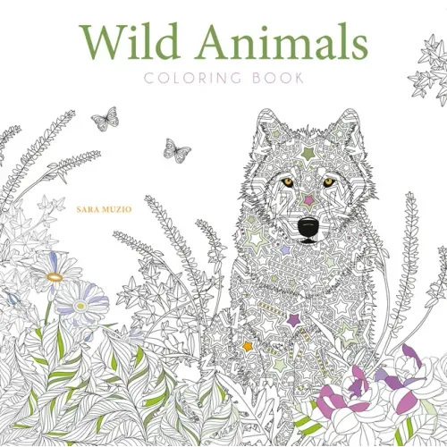 Wild Animals Coloring Book