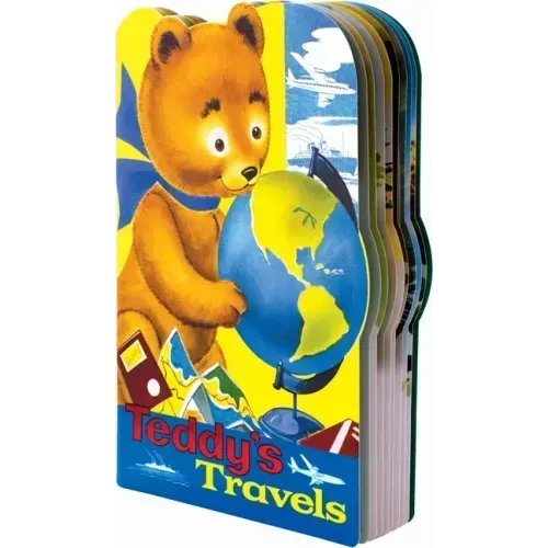 Teddy's Travels Shape Book
