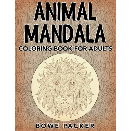 Animal Mandala: Coloring Book For Adults