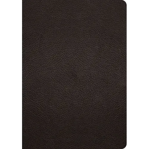 ESV Study Bible (Buffalo Leather, Deep Brown)