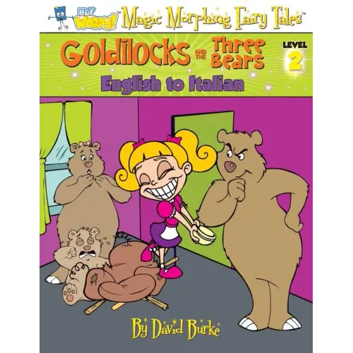 Goldilocks and the Three Bears: English to Italian, Level 2