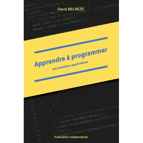 Apprendre à programmer ses premières applications