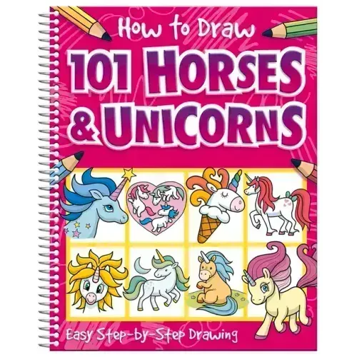 How to Draw 101 Horses and Unicorns