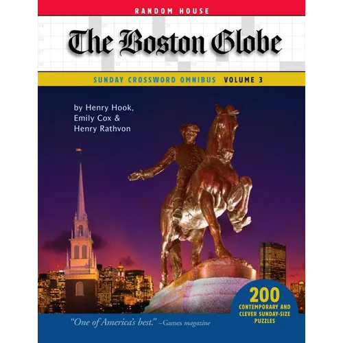 The Boston Globe Sunday Crossword Omnibus, Volume 3