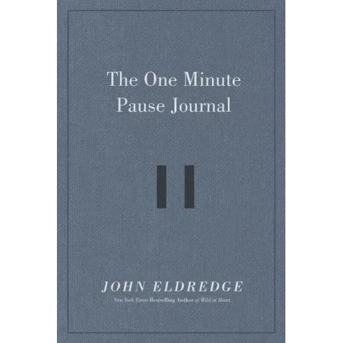 The One Minute Pause Journal: A Daily Invitation to Slow Down, Stop, and Reflect (a 90-Day Guided Devotional Journal)