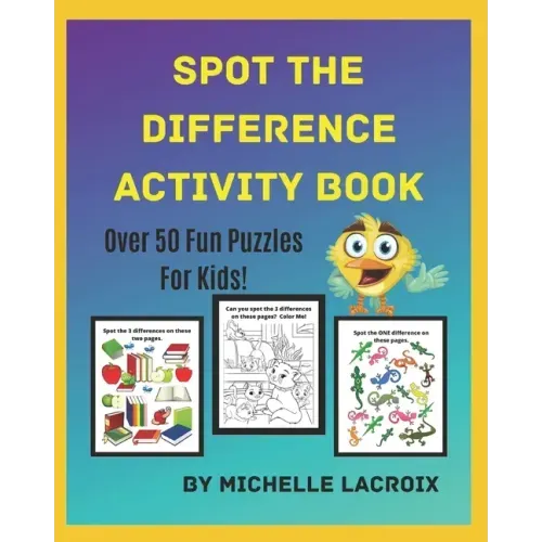Spot the Difference Activity Book