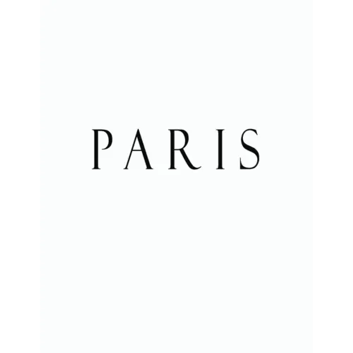 Paris: White Black Decorative Book to Stack Together on Coffee Tables, Bookshelves and Interior Design - Add Bookish Charm De