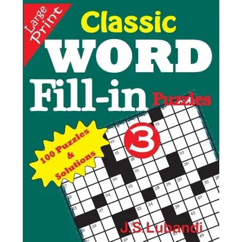 Classic Word Fill-in Puzzles 3