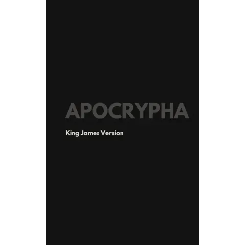 Apocrypha, King James Version