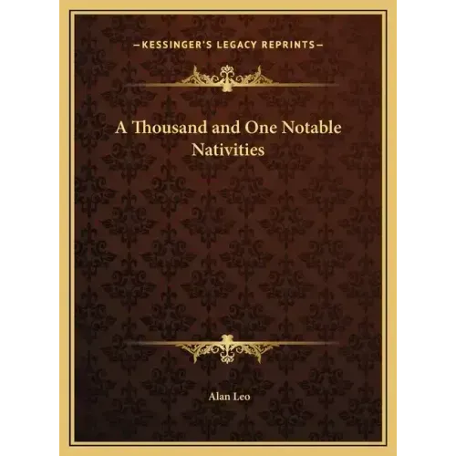 A Thousand and One Notable Nativities