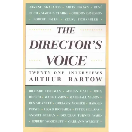 The Director's Voice: Twenty-One Interviews