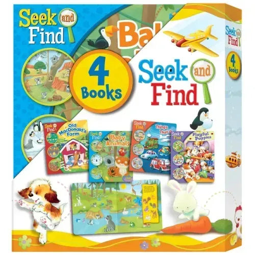 Seek and Find: 4-Book Slipcase Set