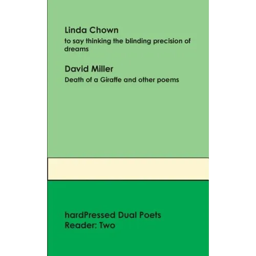 Hardpressed Dual Poets Reader: Two