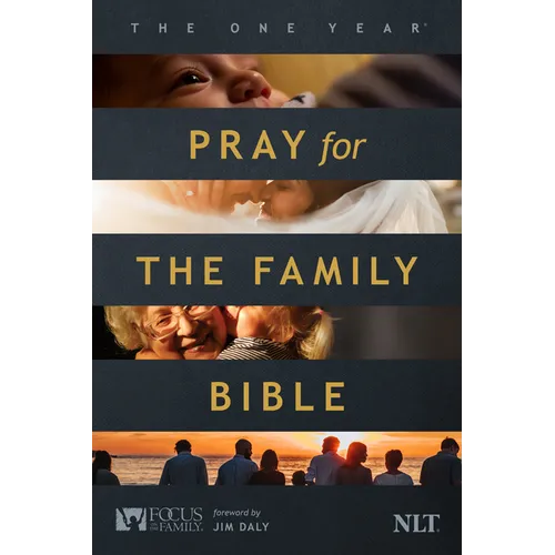 The One Year Pray for the Family Bible NLT (Softcover)