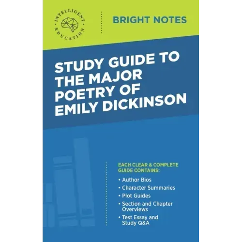 Study Guide to The Major Poetry of Emily Dickinson