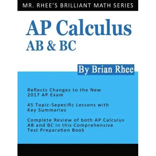 AP Calculus AB & BC: AP Calculus Exam Review Book