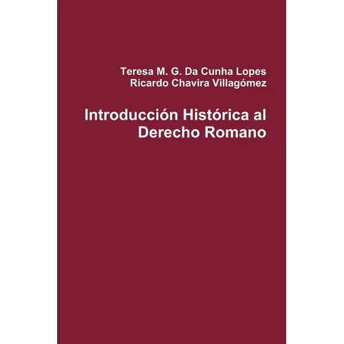 Introducción Histórica al Derecho Romano